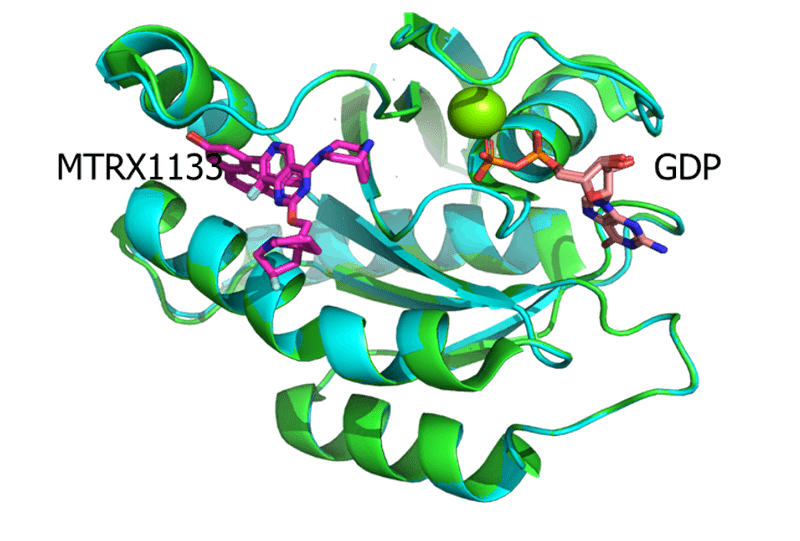 KRAS-G12D-RTX1133-共结晶与MRTX1133（7RPZ，PDB）的结构比较.png